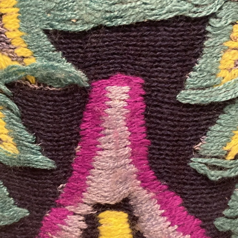 Free People Navy Multicolor Aztec Knit Crop Tank - Picture 5 of 8